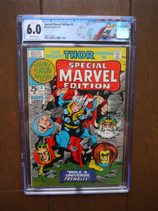 Special Marvel Edition (1971) #3 CGC 6.0 - Mycomicshop.be