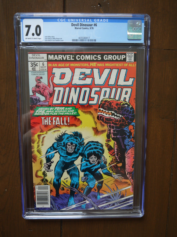 Devil Dinosaur (1978) #6 CGC 7.0 - Mycomicshop.be