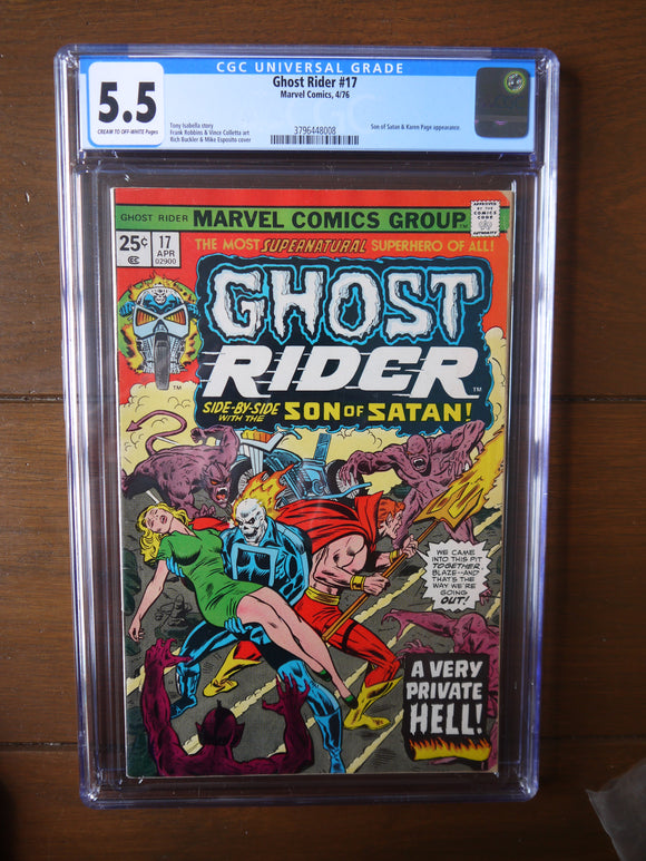 Ghost Rider (1973 1st Series) #17 CGC 5.5 - Mycomicshop.be