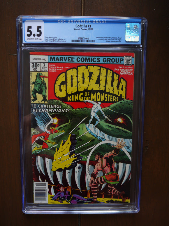 Godzilla (1977) #3 CGC 5.5 - Mycomicshop.be