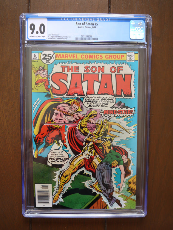 Son of Satan (1975) #5 CGC 9.0 - Mycomicshop.be