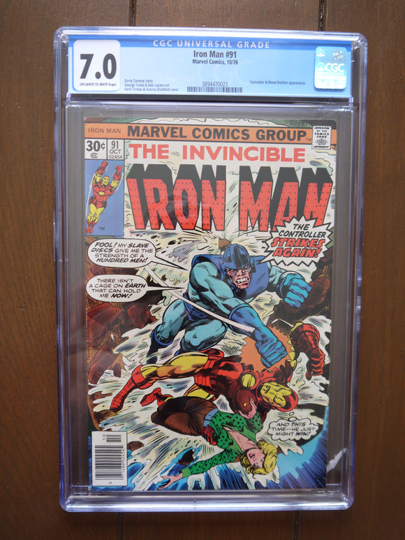 Iron Man (1968 1st Series) #91 CGC 7.0 - Mycomicshop.be