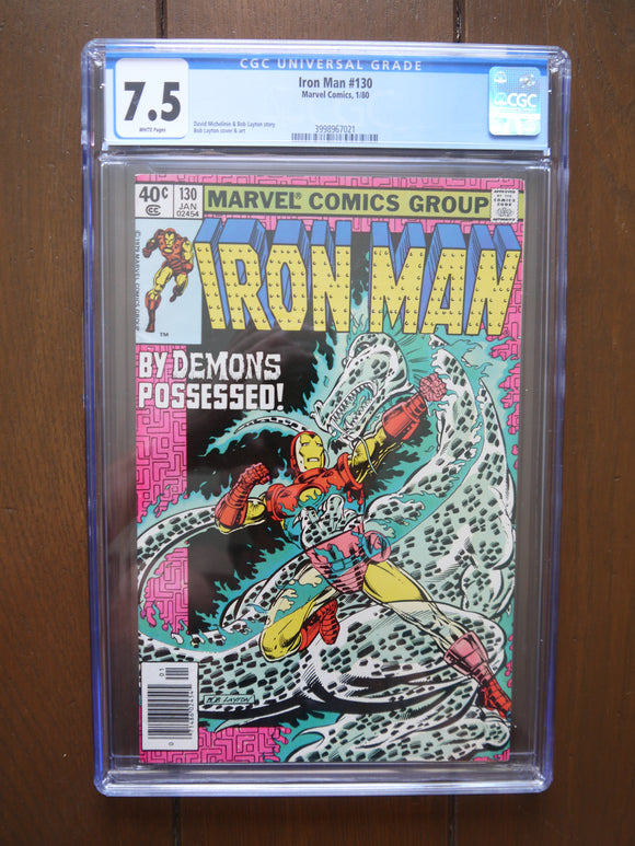 Iron Man (1968 1st Series) #130 CGC 7.5 - Mycomicshop.be