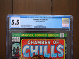 Chamber of Chills (1972) #5 CGC 5.5 - Mycomicshop.be
