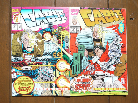 Cable Blood and Metal (1992) Complete Set - Mycomicshop.be