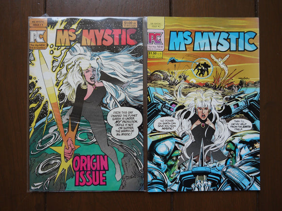 Ms. Mystic (1982 1st Series) Complete Set - Mycomicshop.be