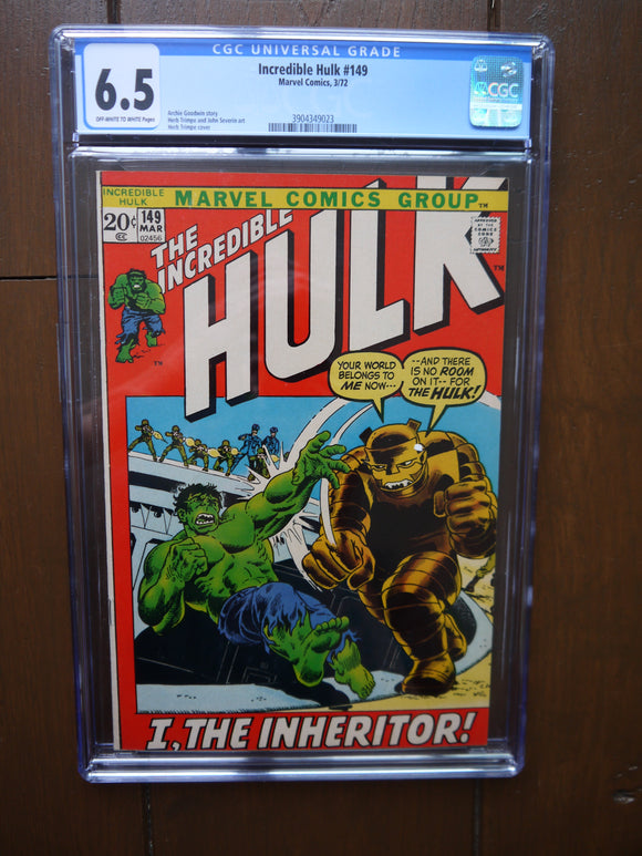 Incredible Hulk (1962 1st Series) #149 CGC 6.5 - Mycomicshop.be