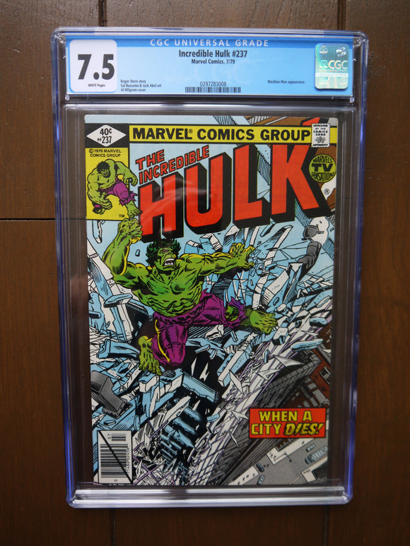 Incredible Hulk (1962 1st Series) #237 CGC 7.5 - Mycomicshop.be