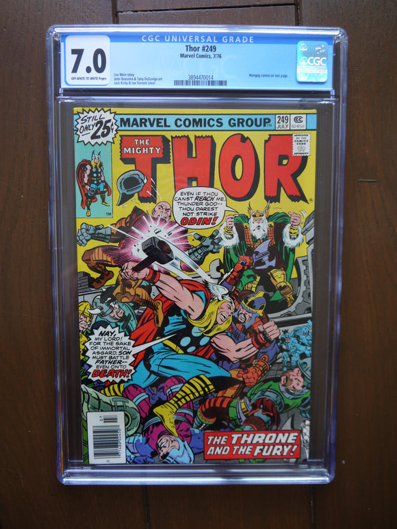 Thor (1962 1st Series Journey Into Mystery) #249 CGC 7.0 - Mycomicshop.be