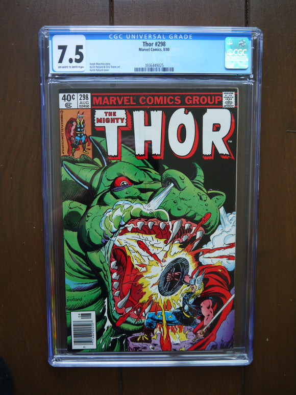 Thor (1962 1st Series Journey Into Mystery) #298 CGC 7.5 - Mycomicshop.be