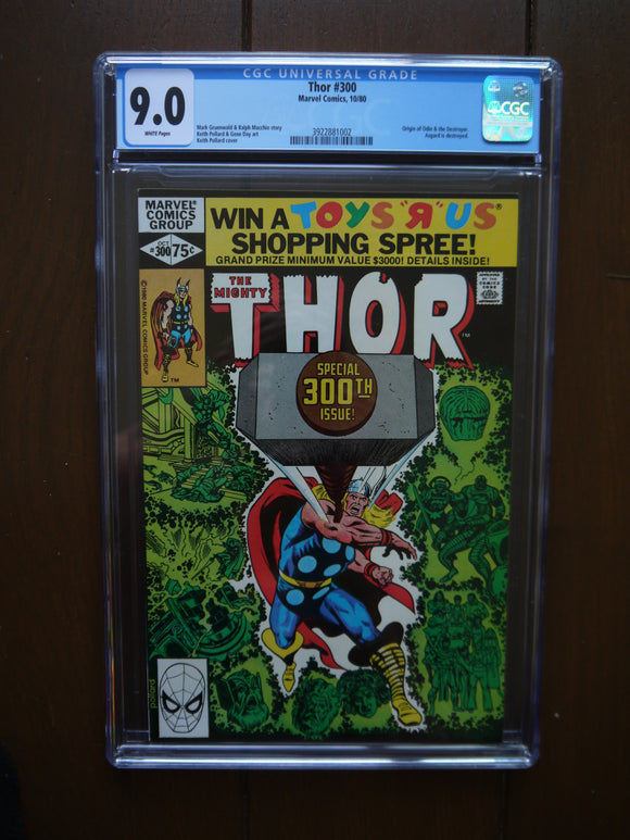 Thor (1962 1st Series Journey Into Mystery) #300 CGC 9.0 - Mycomicshop.be