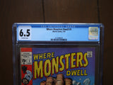 Where Monsters Dwell (1970) #1 CGC 6.5 - Mycomicshop.be