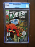 Where Monsters Dwell (1970) #2 CGC 8.0 - Mycomicshop.be