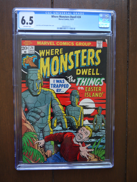 Where Monsters Dwell (1970) #24 CGC 6.5 - Mycomicshop.be