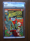 Where Monsters Dwell (1970) #24 CGC 6.5 - Mycomicshop.be