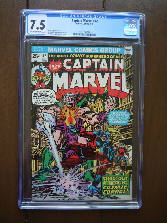 Captain Marvel (1968 1st Series) #42 CGC 7.5 - Mycomicshop.be