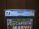 Captain Marvel (1968 1st Series) #52 CGC 7.5 - Mycomicshop.be