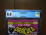 Tomb of Dracula (1972 1st Series) #30 CGC 8.0 - Mycomicshop.be