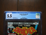 Tomb of Dracula (1972 1st Series) #33 CGC 5.5 - Mycomicshop.be