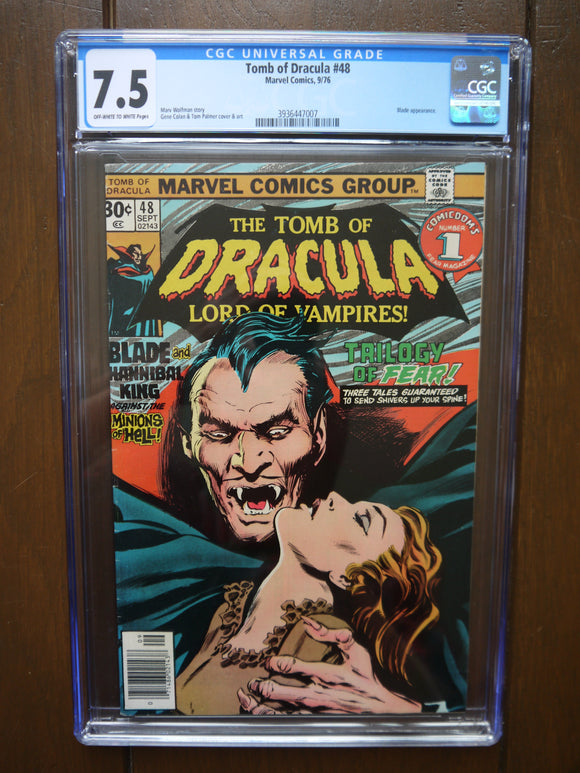Tomb of Dracula (1972 1st Series) #48 CGC 7.5 - Mycomicshop.be