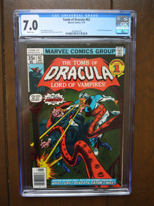 Tomb of Dracula (1972 1st Series) #62 CGC 7.0 - Mycomicshop.be