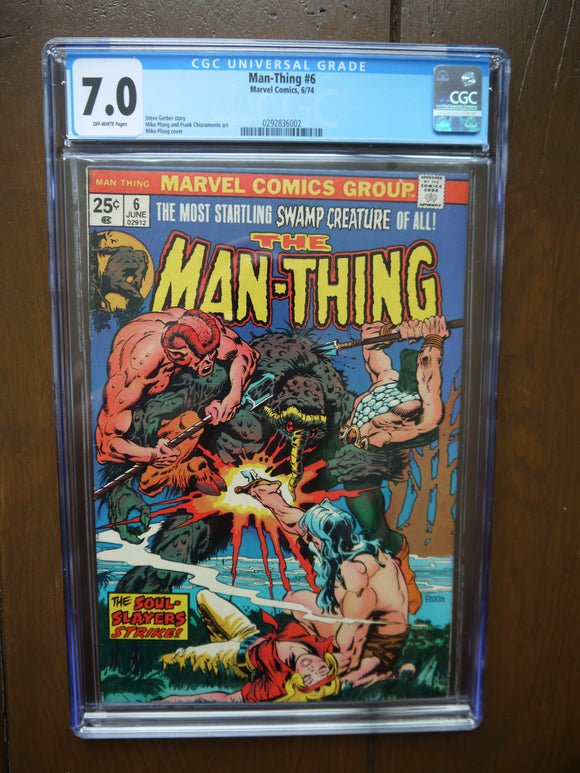 Man-Thing (1974 1st Series) #6 CGC 7.0 - Mycomicshop.be