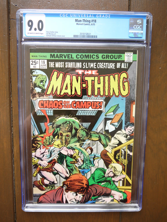 Man-Thing (1974 1st Series) #18 CGC 9.0 - Mycomicshop.be