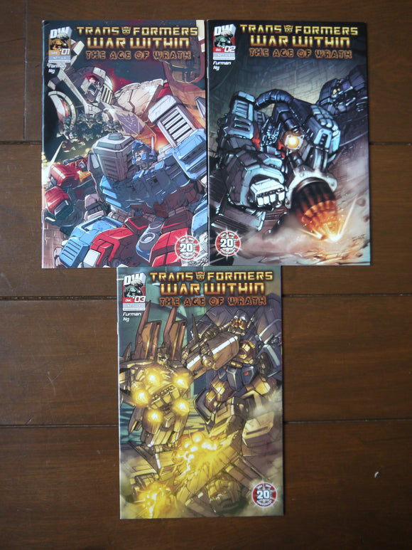 Transformers The War Within (2004) Age of Wrath Complete Set - Mycomicshop.be