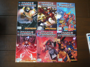 Transformers Devastation (2007 IDW) Complete Set - Mycomicshop.be