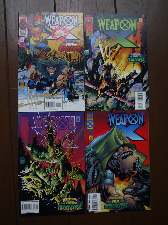 Weapon X (1995 1st Series) Complete Set - Mycomicshop.be