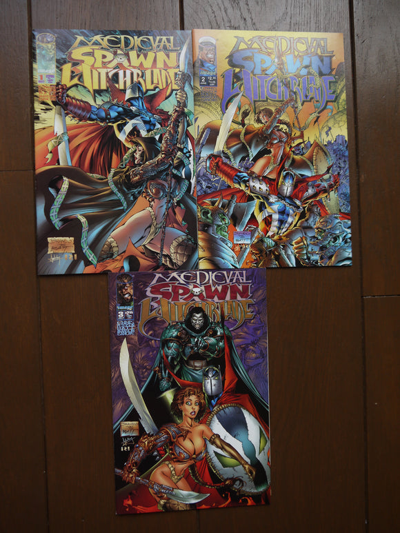 Medieval Spawn Witchblade (1996) Complete Set - Mycomicshop.be