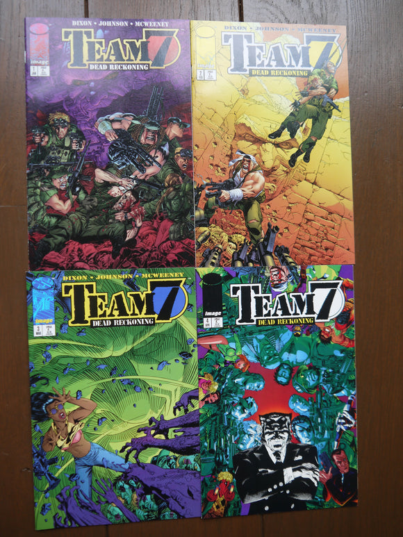 Team 7 Dead Reckoning (1996) Complete Set - Mycomicshop.be
