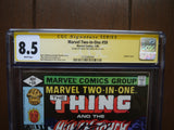 Marvel Two-in-One (1974 1st Series) #59 CGC 8.5 Signed Marv Wolfman - Mycomicshop.be