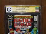 Justice League America (1987) #24 - Triple Signed - Mycomicshop.be