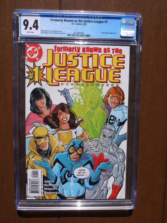 Formerly Known as the Justice League (2003) #1 CGC 9.4 - Mycomicshop.be
