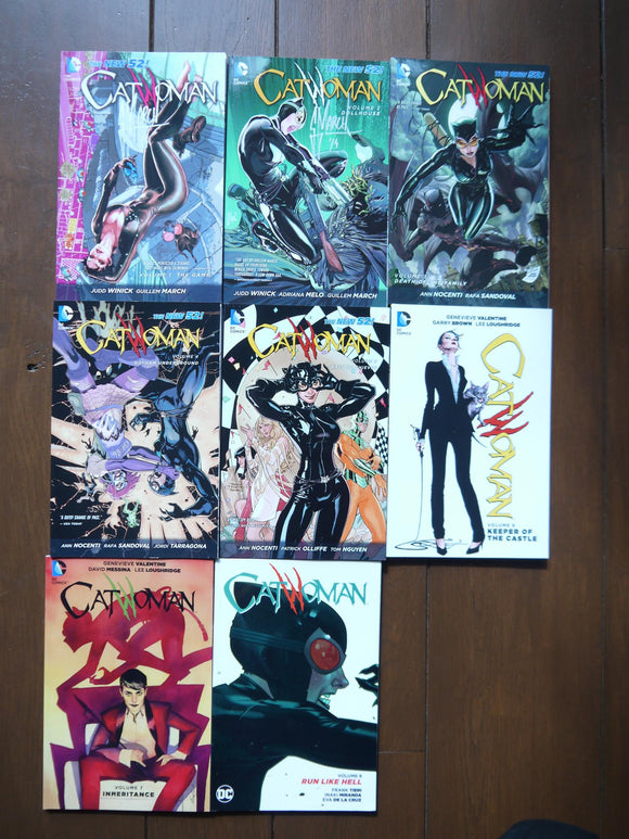 Catwoman TPB (2012 The New 52) Complete Set