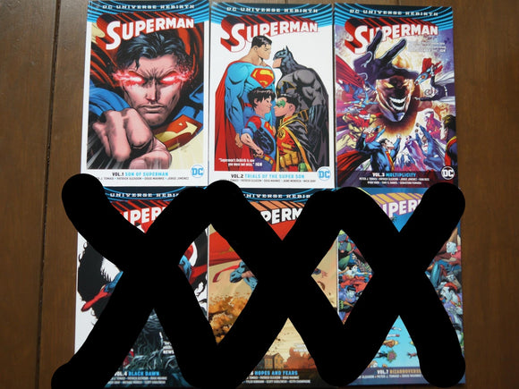 Superman TPB (2017 Rebirth) #1-4 - Mycomicshop.be