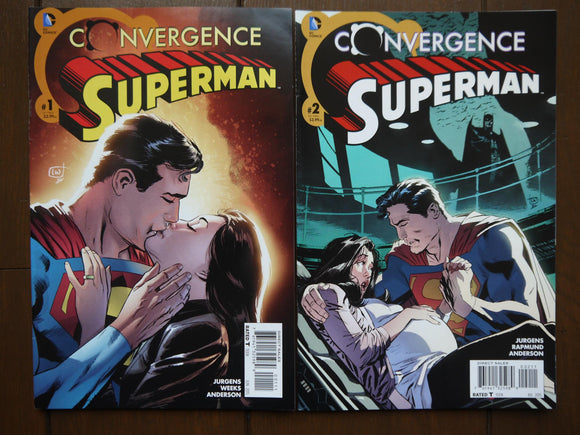 Convergence Superman (2015) Complete Set