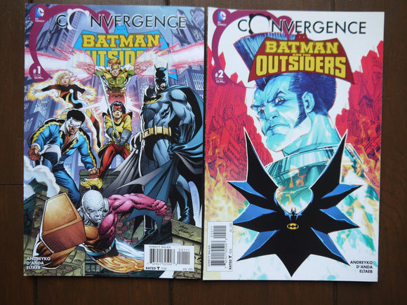 Convergence Batman and The Outsiders (2015) Complete Set - Mycomicshop.be