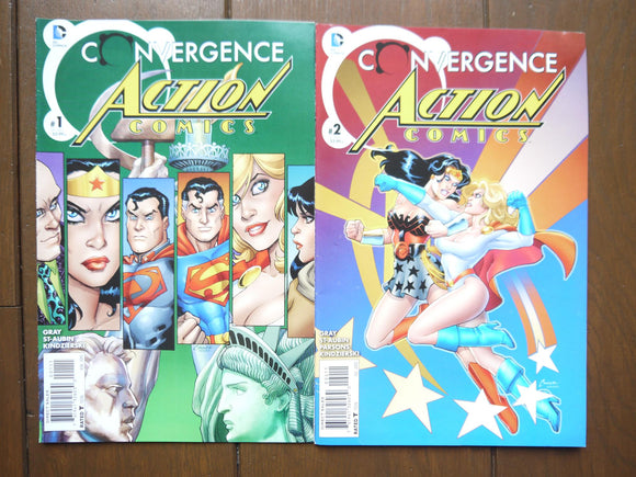 Convergence Action Comics (2015) Complete Set