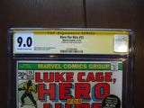 Power Man and Iron Fist (1972 Hero for Hire) #15 CGC 9.0 Signed by Stan Lee