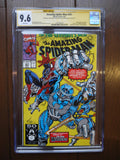 Amazing Spider-Man (1963 1st Series) #351 CGC 9.6 Signed by David Micheline and Mark Bagley