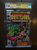 Defenders (1972 1st Series) #52 CGC 7.5 Signed by Stan Lee