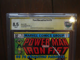 Power Man and Iron Fist (1972 Hero for Hire) #70N CBCS 8.5 Signed by Jim Shooter and Klaus Janon