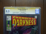 Chamber of Darkness (1969) #1 CGC 8.5 Signed Stan Lee