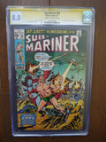 Sub-Mariner (1968 1st Series) #36 CGC 8.0 Signed Stan Lee