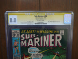 Sub-Mariner (1968 1st Series) #36 CGC 8.0 Signed Stan Lee