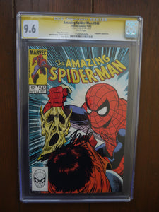 Amazing Spider-Man (1963 1st Series) #245 CGC 9.6 Signed by Stan Lee