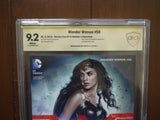 Wonder Woman (2011 4th Series) #50WONDERCON CGC 9.2 Signed by Gal Gadot