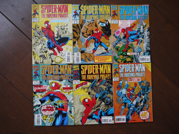 Spider-Man The Arachnis Project (1994) Complete Set